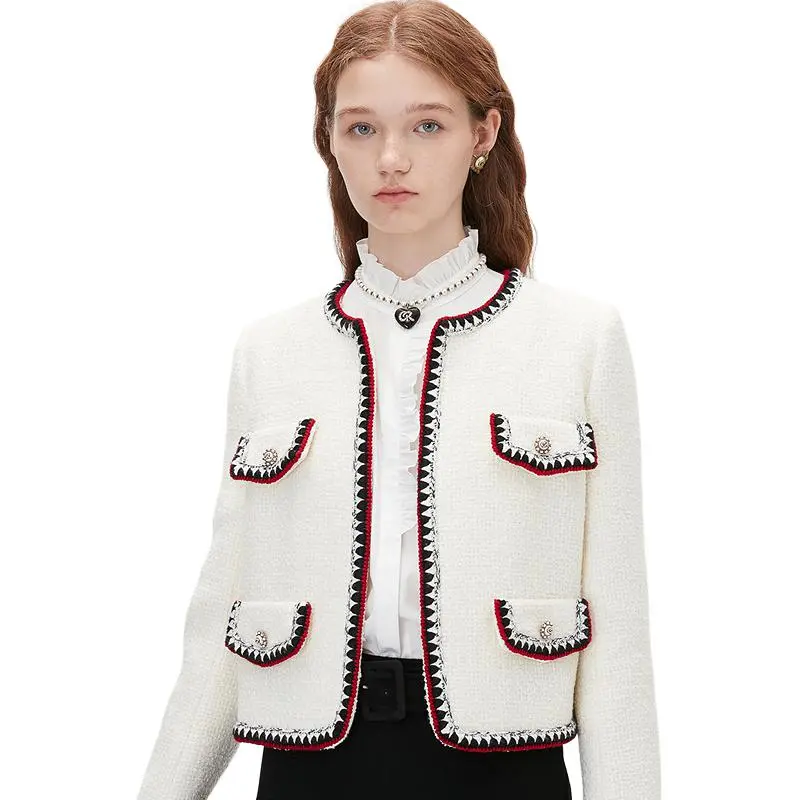 Caroline Jackets Women's Ecru-3