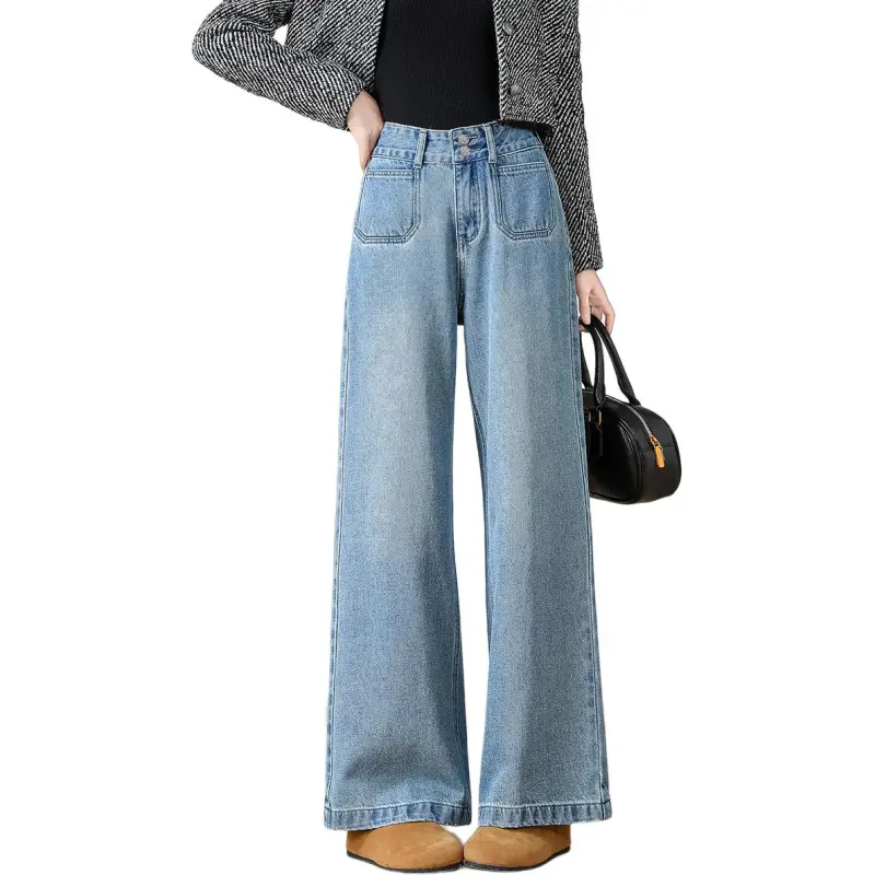  CHOCOOLATE Jeans Women's BLX/Vintage Blue-3