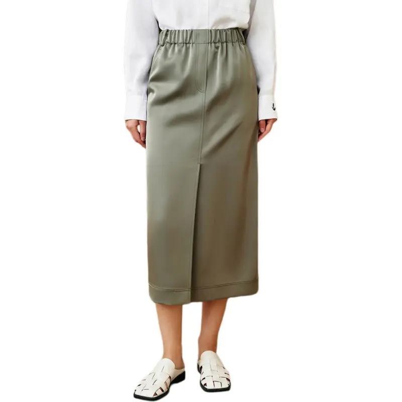 INSUN Casual Long Skirt Women's-3