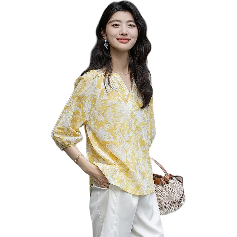 Dme Shirts Women's Yellow-3