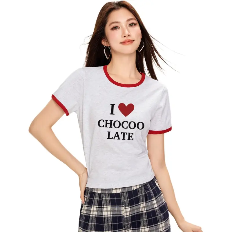  CHOCOOLATE T Shirt Women's GYX/Gray-2