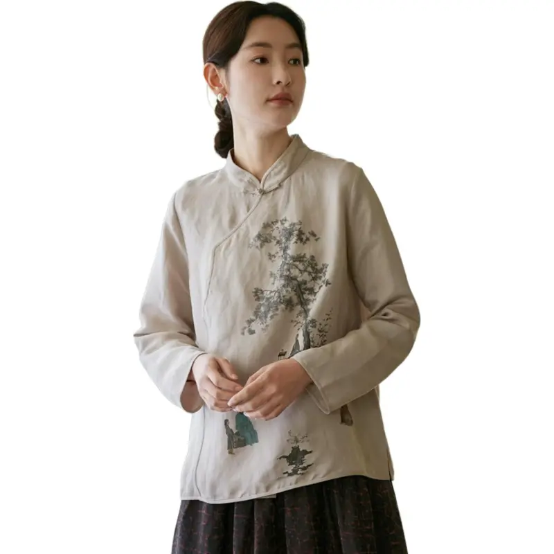 JIXIANGYUER Shirts Women's Angelica Root Scent-1