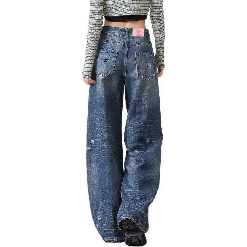  CHOCOOLATE Jeans Women's BLX/Vintage Blue-4