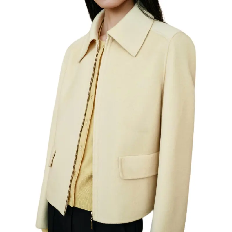 INSUN Jackets Women's Light Yellow-3