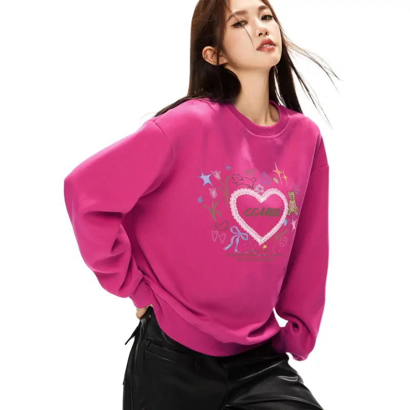 CCAABB Sweatshirt Women's Dragon Fruit-2