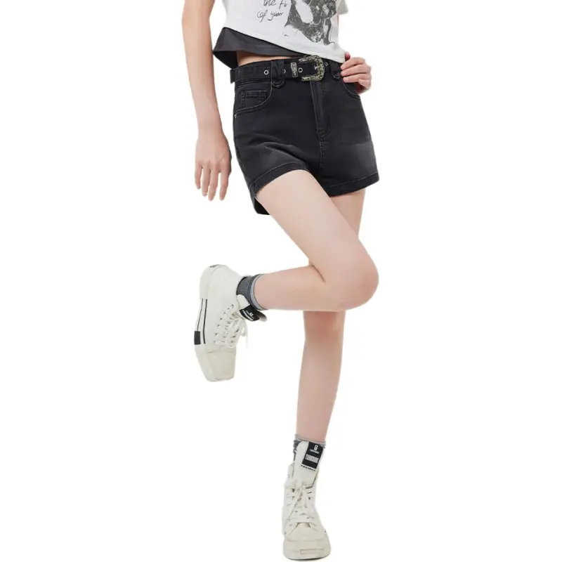 Love To Serve Denim Shorts Women's-2