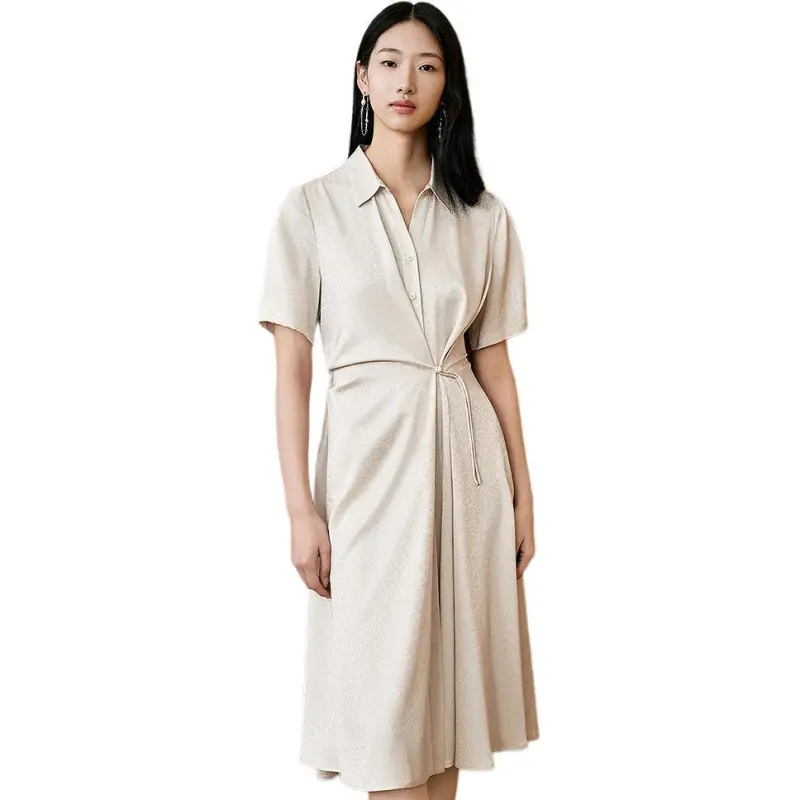 INSUN Short Sleeved Dress Women's-5