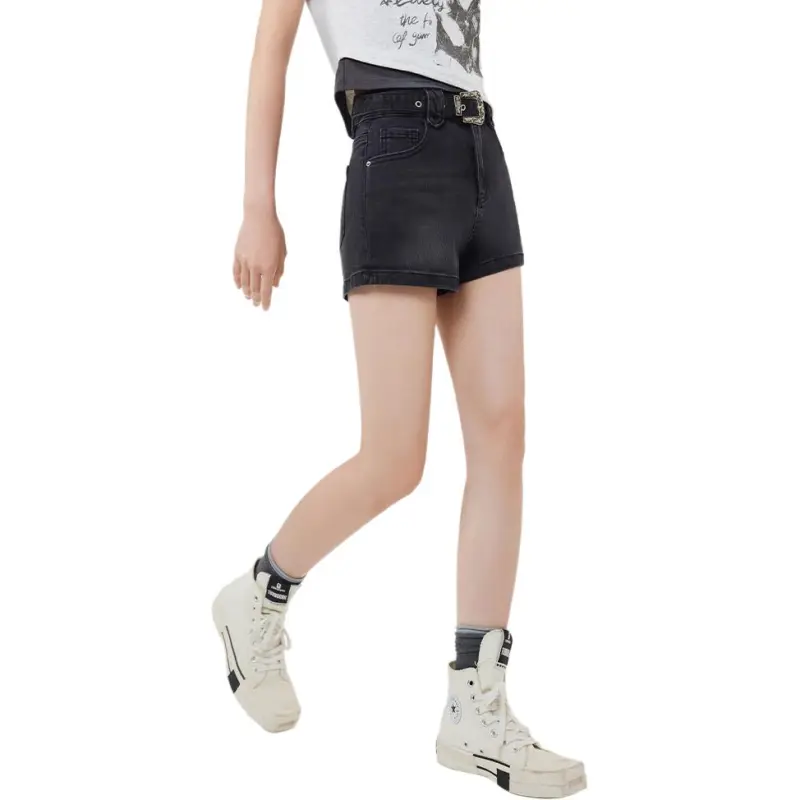 Love To Serve Denim Shorts Women's-3