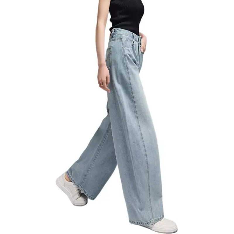 YALIDA Jeans Women's Blue-2