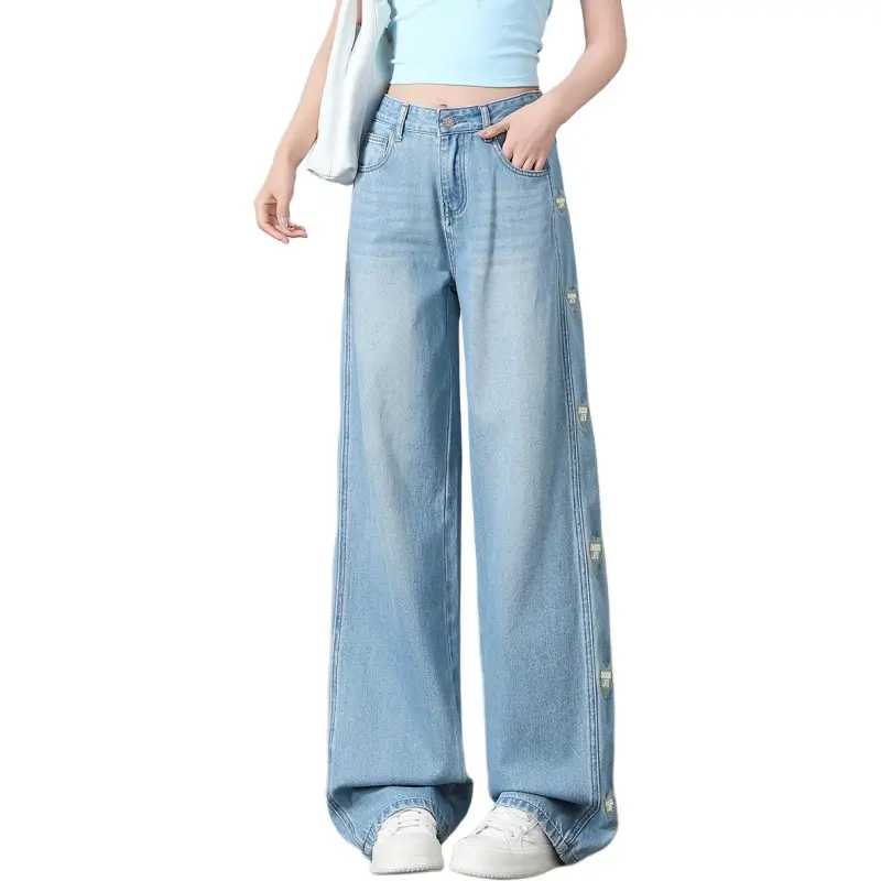 CHOCOOLATE Jeans Women's BLX/Vintage Blue-1
