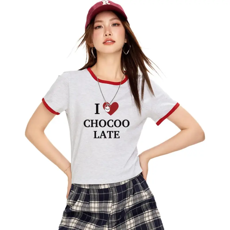  CHOCOOLATE T Shirt Women's GYX/Gray-4