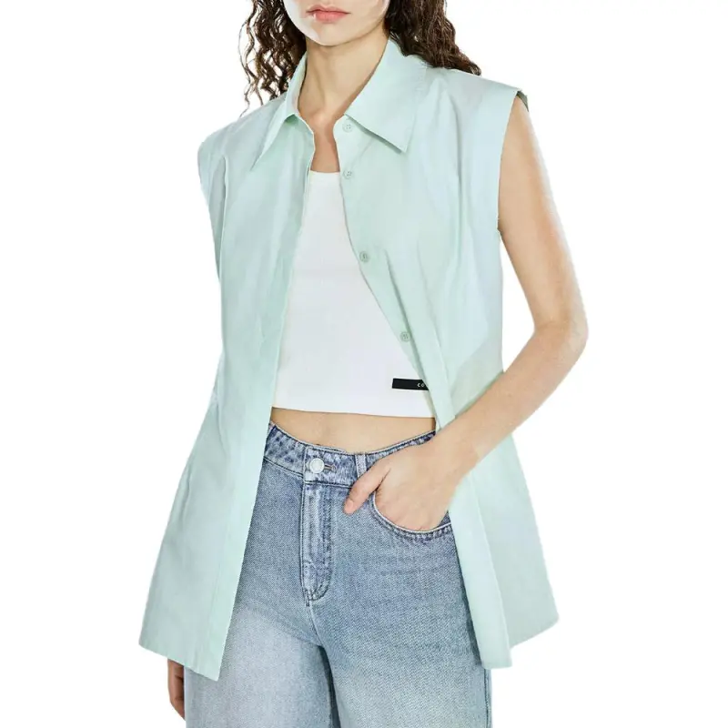COVERINS Shirts Women's Light Green-4