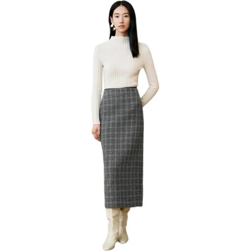INSUN Casual Long Skirt Women's-3