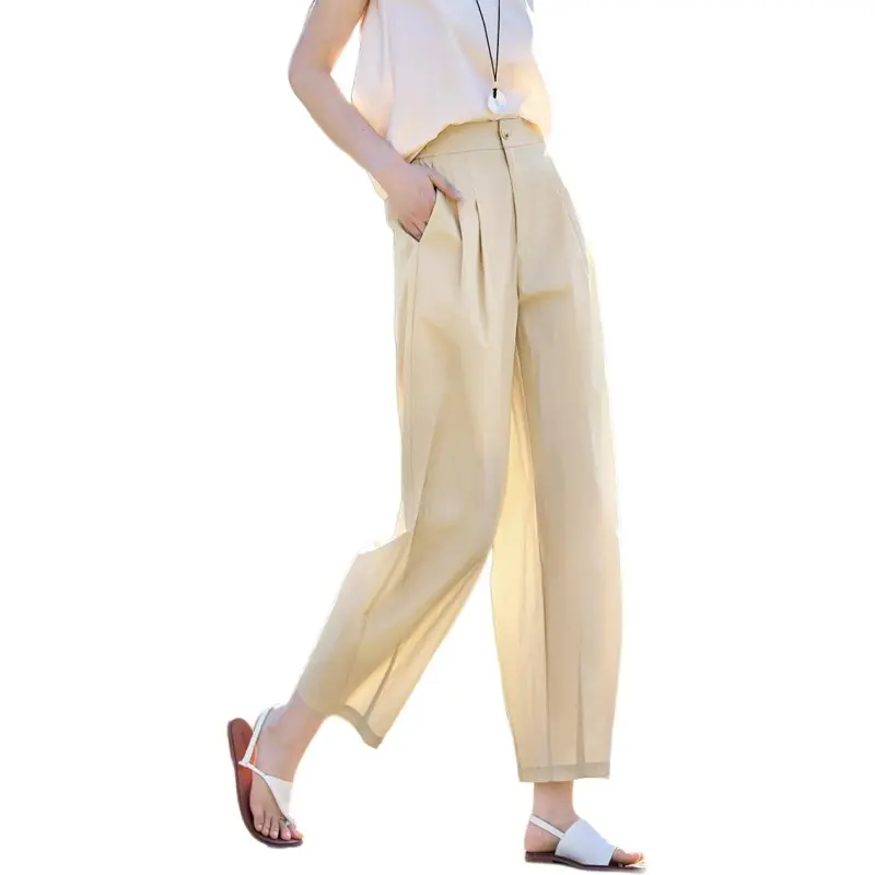 XWI Casual Pants Women's Mushroom Gray-2