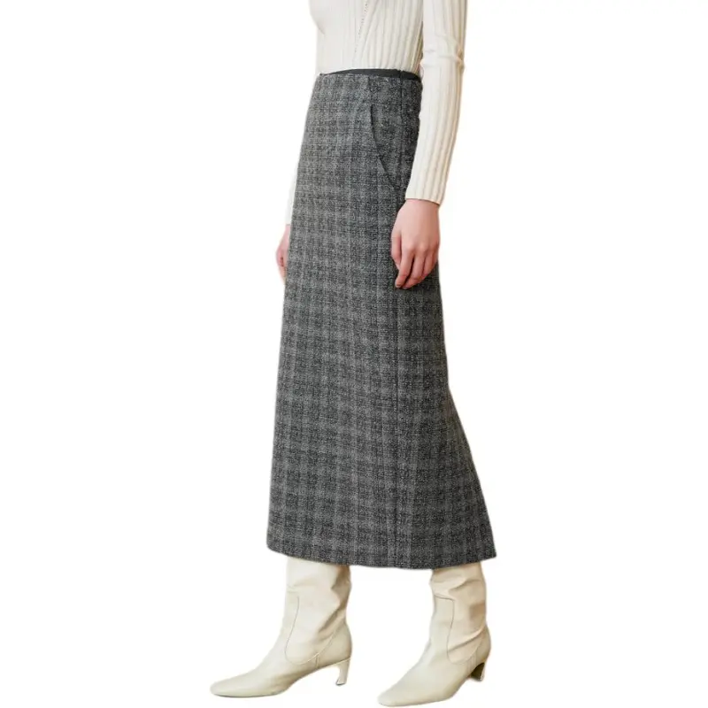 INSUN Casual Long Skirt Women's-4