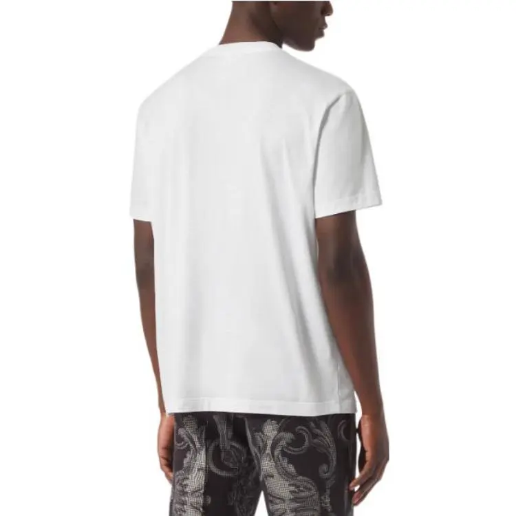 VERSACE Silver Baroque T Shirt-2