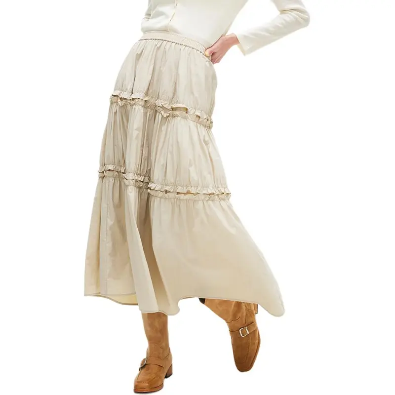 MOUSSY Casual Long Skirt Women's-4