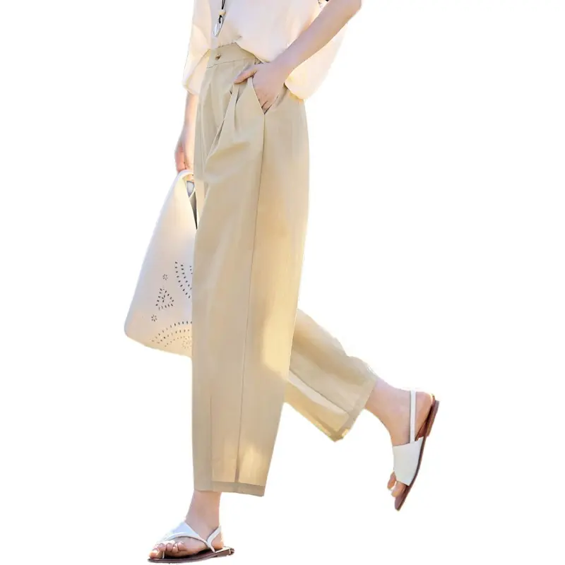 XWI Casual Pants Women's Mushroom Gray-3