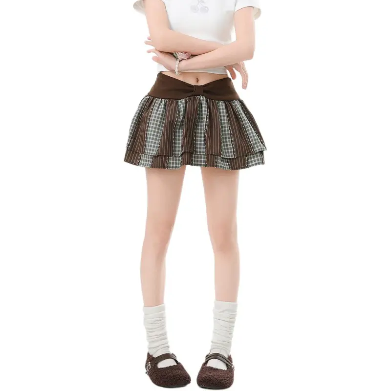 YINLEI Casual Short Skirts Women's-1