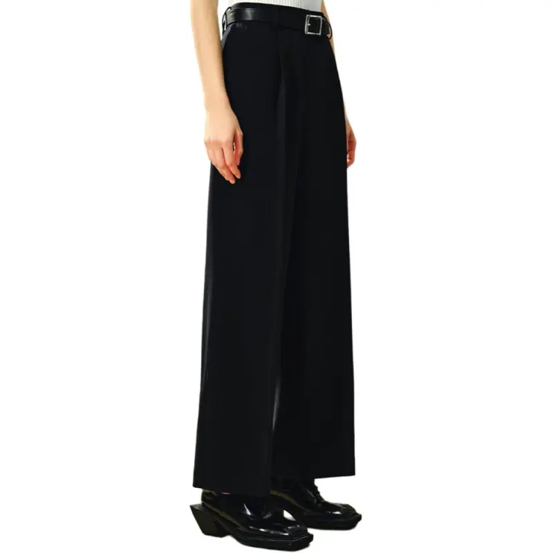 INSUN Suit Trousers Women's Navy Blue-2