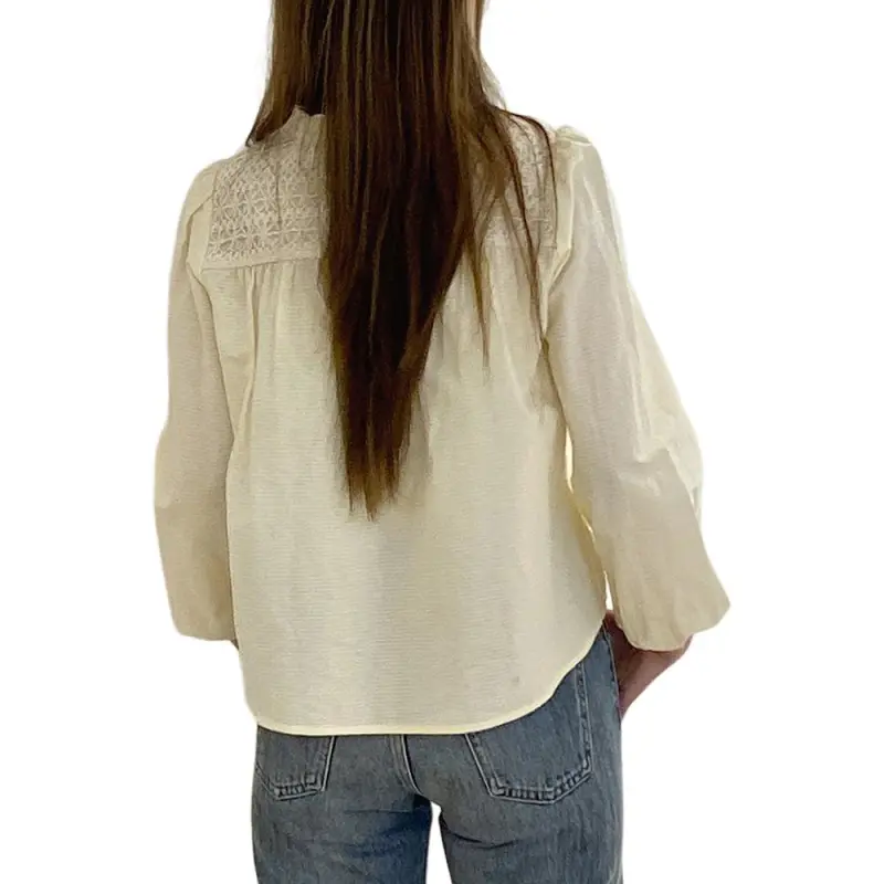 MOUSSY Shirts Women's 013 Ivory-4