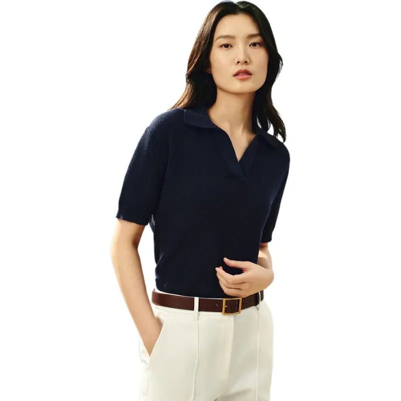 INSUN Knitwear Women's Navy Blue-1