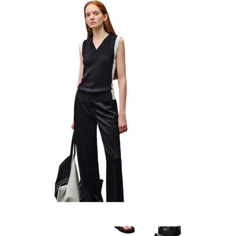 INSUN Vests Women's Black-2