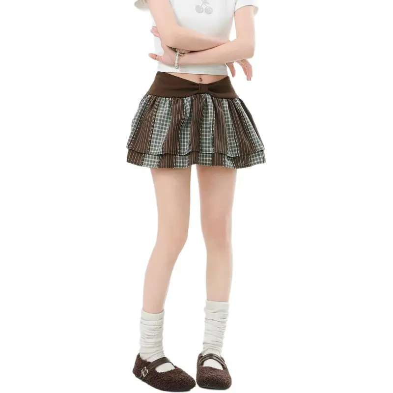 YINLEI Casual Short Skirts Women's-2
