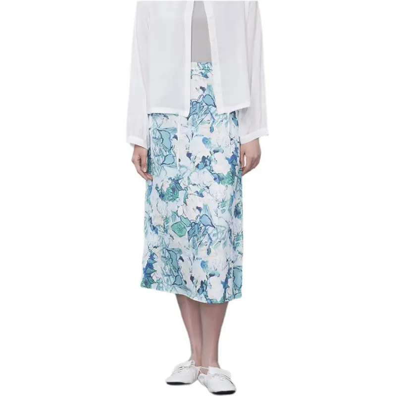 THE SEA LIFE Casual Long Skirt Women's-3