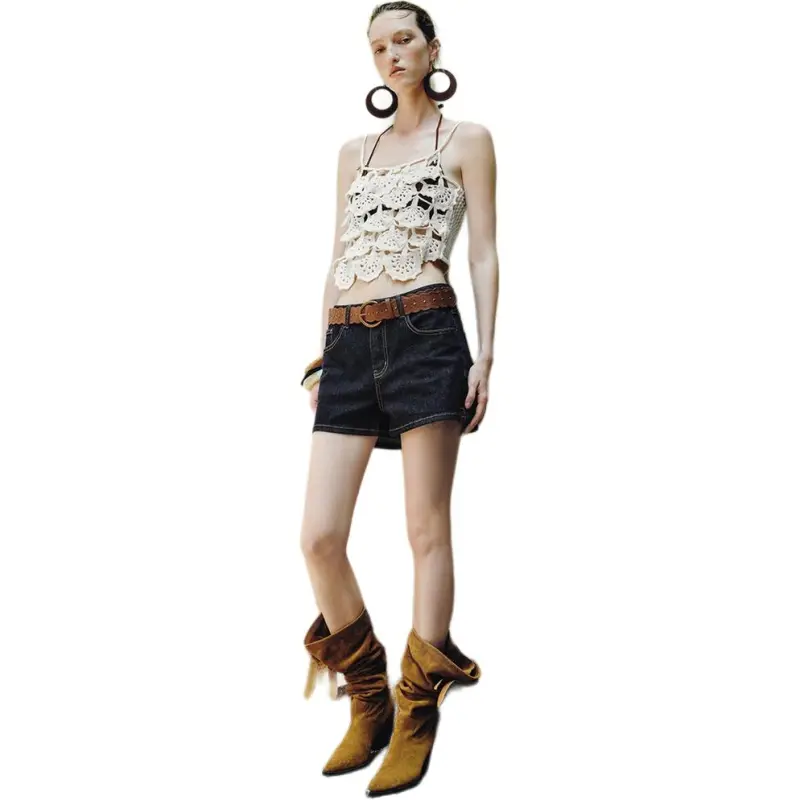 URBAN REVIVO Denim Shorts Women's-1