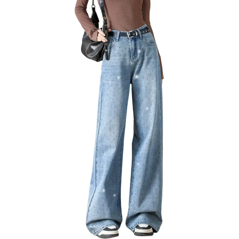  CHOCOOLATE Jeans Women's Vintage Blue-3