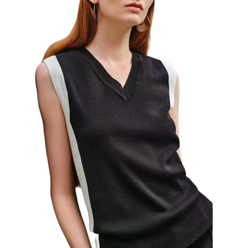 INSUN Vests Women's Black-3