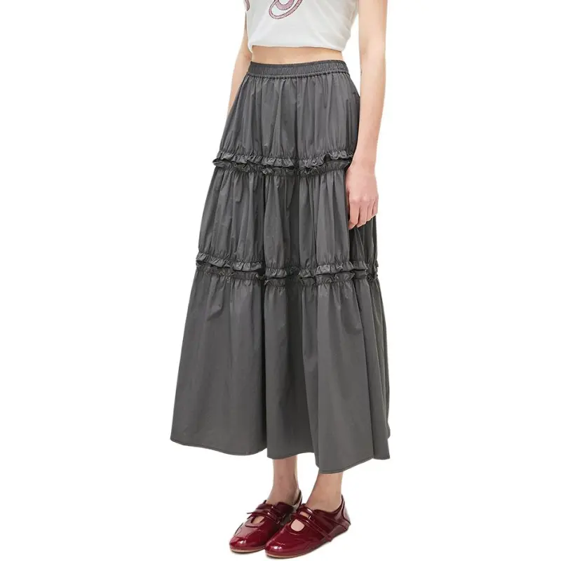 MOUSSY Casual Long Skirt Women's-1