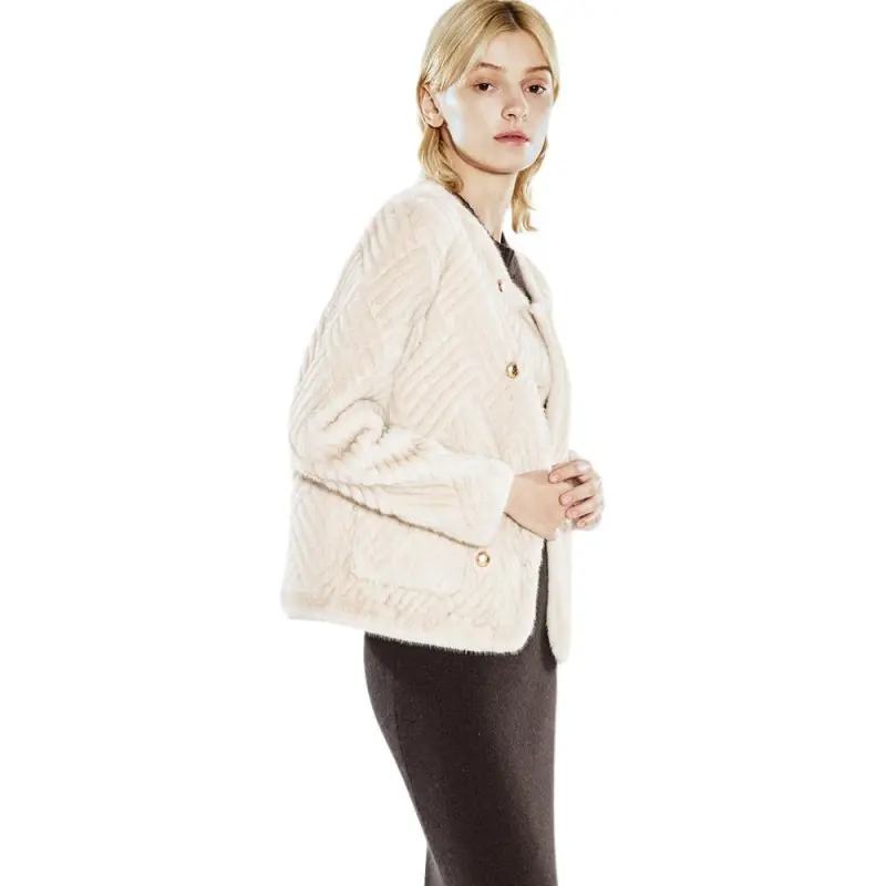 COVERINS Jackets Women's Light Camel-5