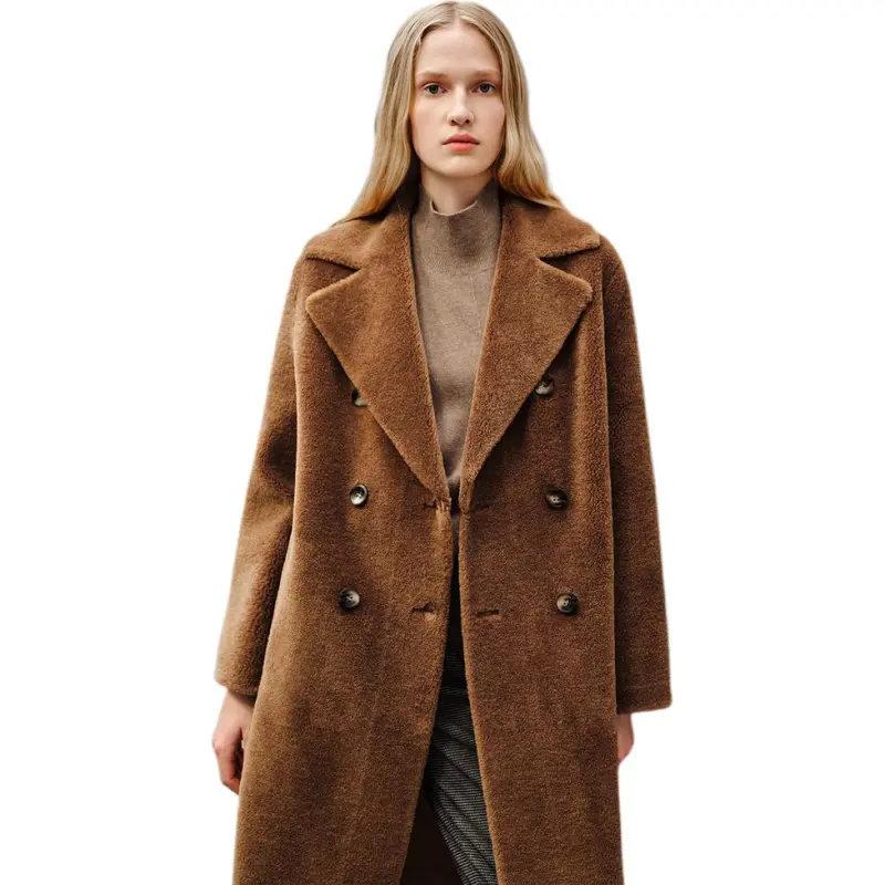 INSUN Coats Women's Caramel-2