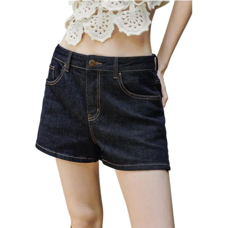 URBAN REVIVO Denim Shorts Women's-4