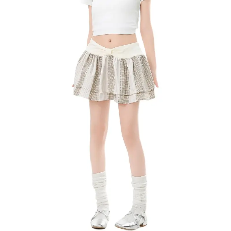 YINLEI Casual Short Skirts Women's-4