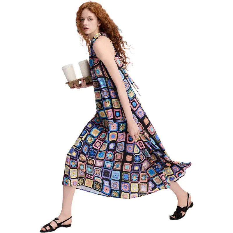 Desigual Sleeveless Dress Women's-4