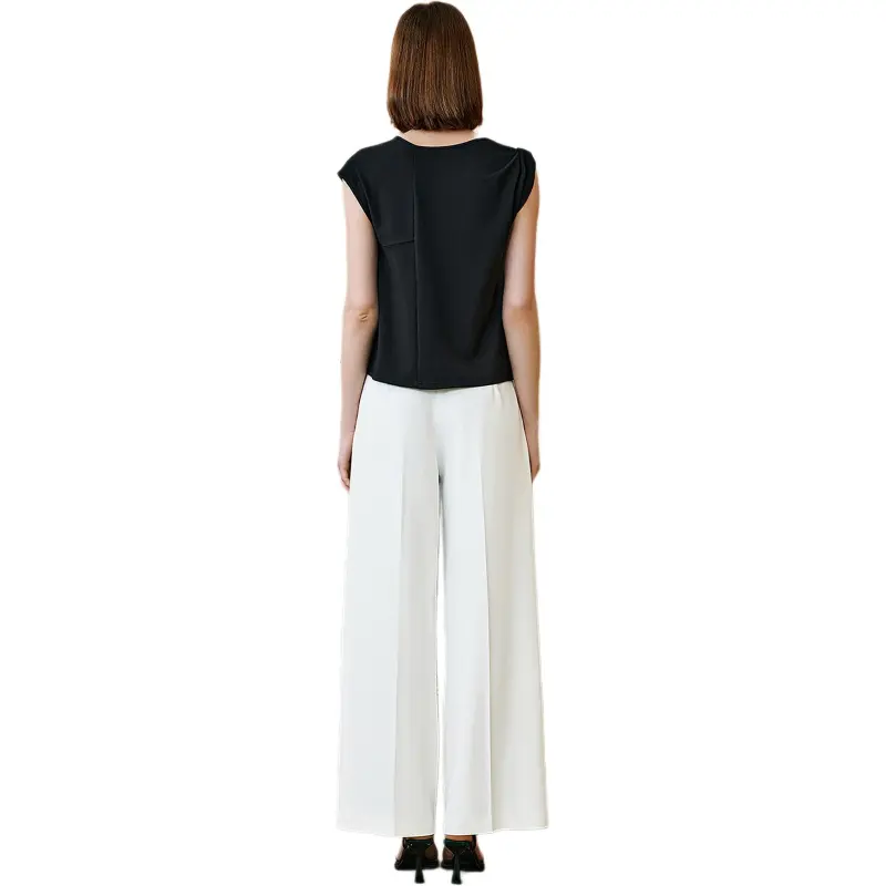 INSUN Shirts Women's Black-1