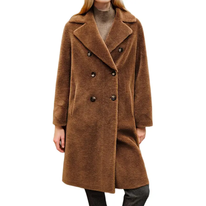 INSUN Coats Women's Caramel-3