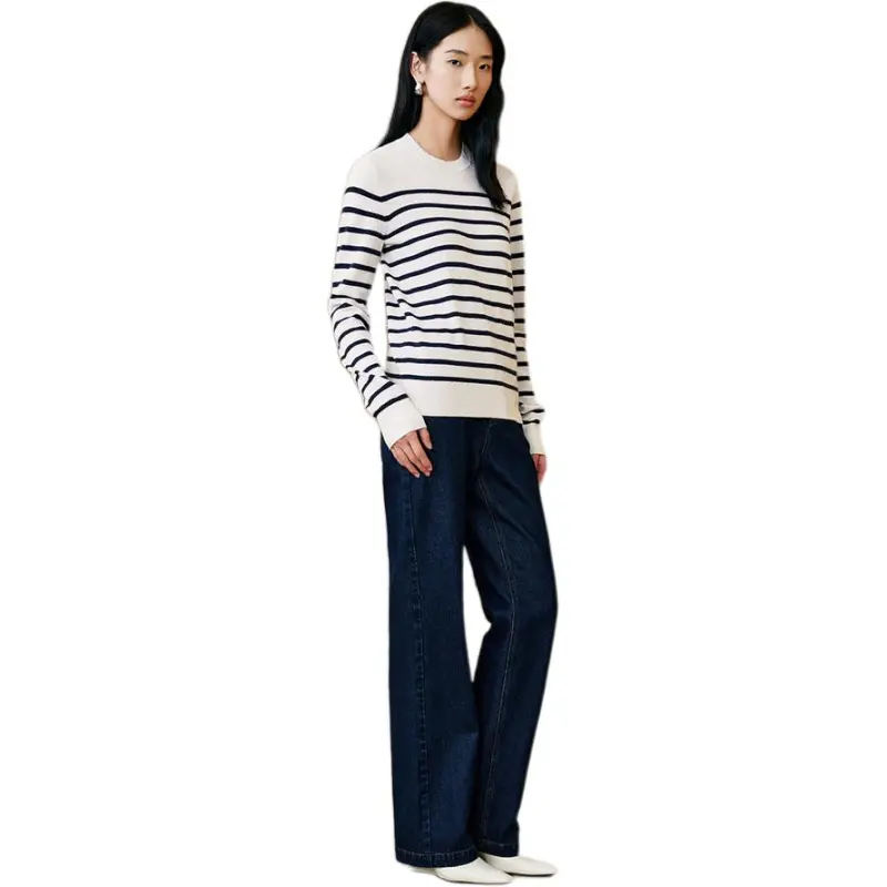 INSUN Knitwear Women's Ecru-3