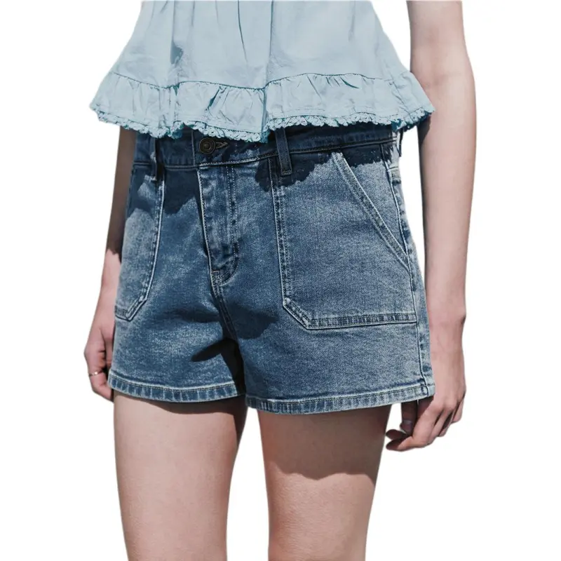 URBAN REVIVO Denim Shorts Women's-5
