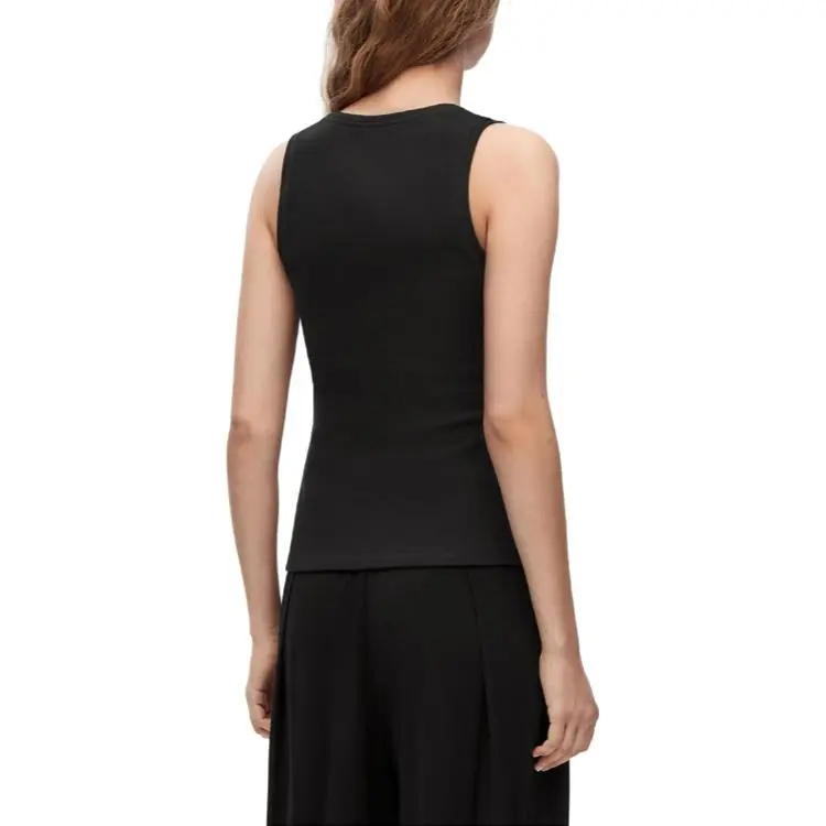 LOEWE Anagram Tank Top 'Black'-3