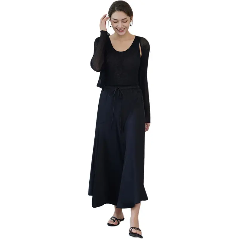 THE SEA LIFE Casual Long Skirt Women's-6