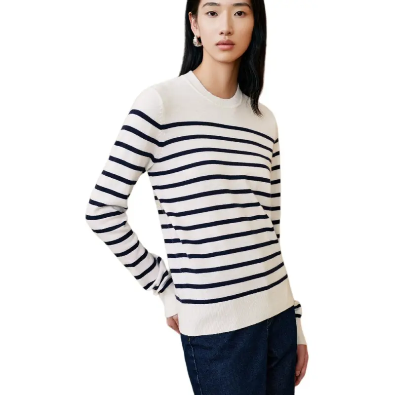 INSUN Knitwear Women's Ecru-4