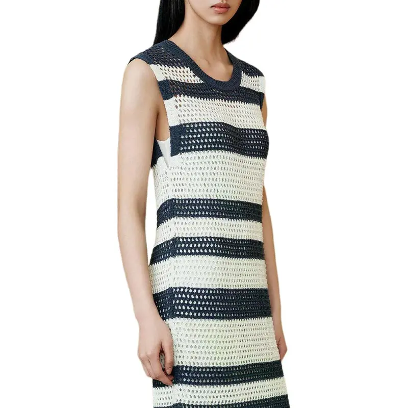 INSUN Sleeveless Dresses Women's Ecru-4