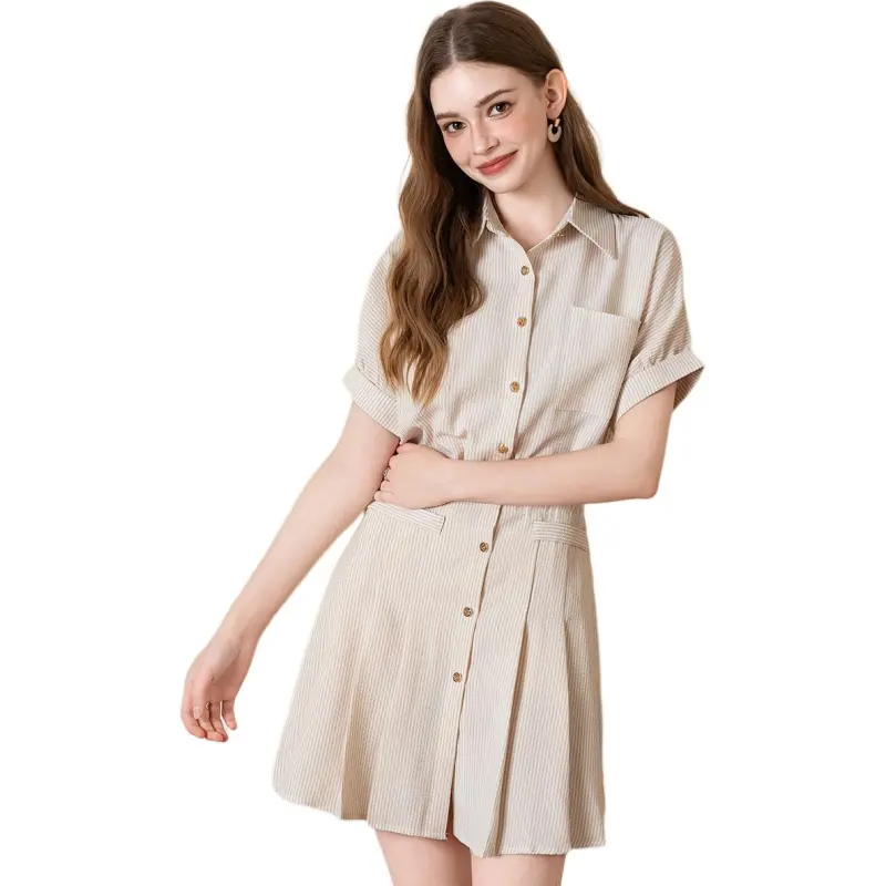 BANANA BABY Short Sleeved Dress Women's-1