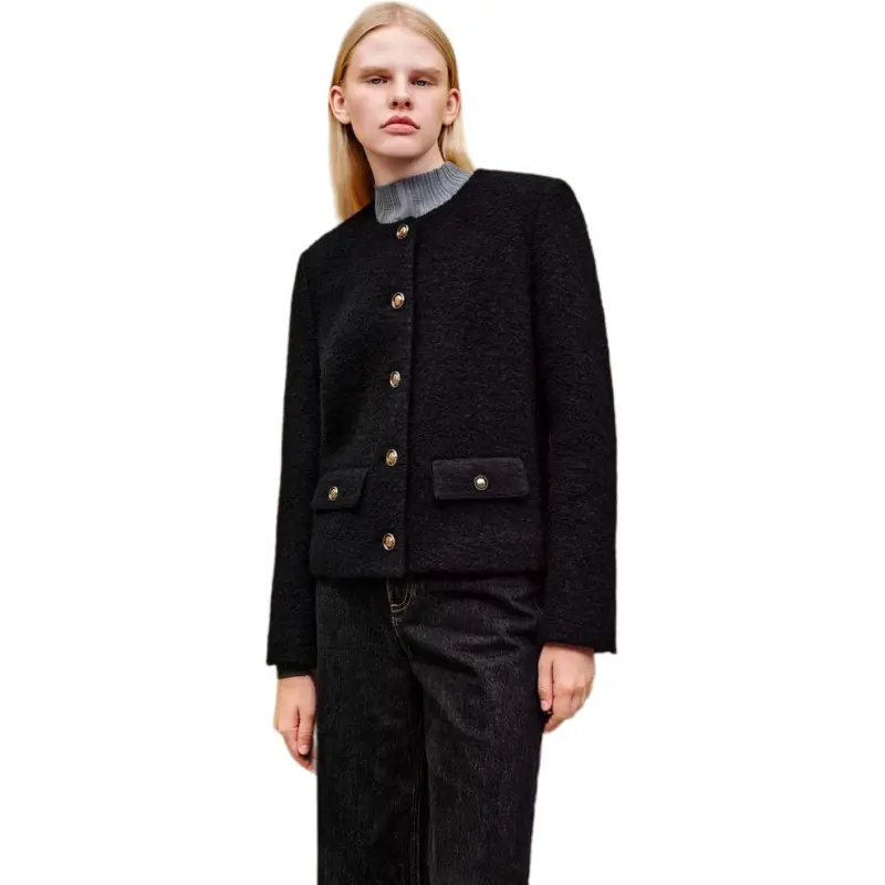 INSUN Jackets Women's Black-1