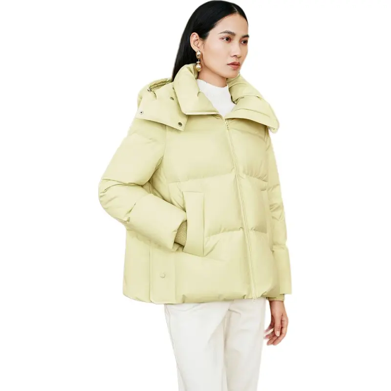 INSUN Down Jackets Women's Light Yellow-3