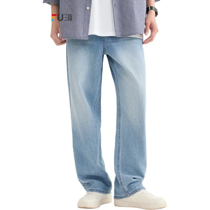 Three blessings Jeans Men Blue-2